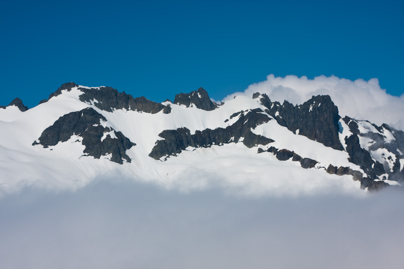 Peaks Above The Sulphide Glacier